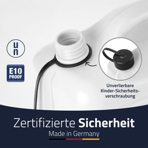 Produktbild für Benzinkanister Hünersdorff Standard 811310