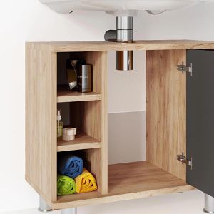 Produktbild für Waschbeckenunterschrank Vicco Fynn, stehend