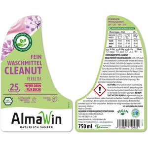 Produktbild für Waschmittel AlmaWin Cleanut, Feinwaschmittel, Waschnussextrakt