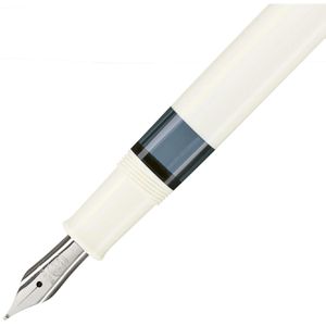 Füller – Feder M205, Edelharz, Classic Böttcher AG Pelikan M, aus polierte Edelstahlfeder weiß,