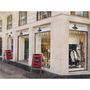 Produktbild für Kundenstopper Durable 506623 Fold Outdoor, DIN A1