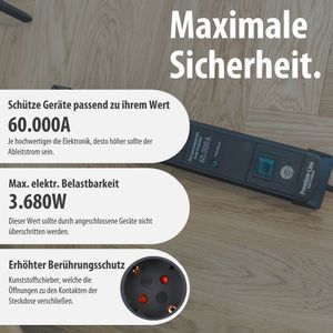 Produktbild für Steckdosenleiste Brennenstuhl Premium-Line, 1,8m
