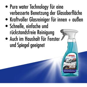 SONAX XTREME ScheibenKlar Pure Water Technology 6 x 500 ml