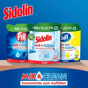 Produktbild für Glasreiniger Sidolin Mix&amp;Clean Cristal, Konzentrat