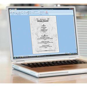 Produktbild für Briefpapier Sigel DP396, grau, A4
