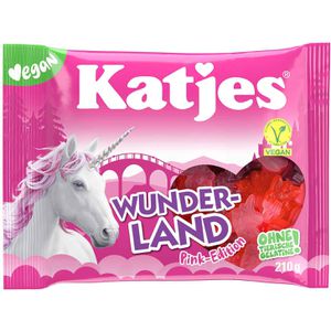 Fruchtgummis Katjes Wunderland Pink Edition