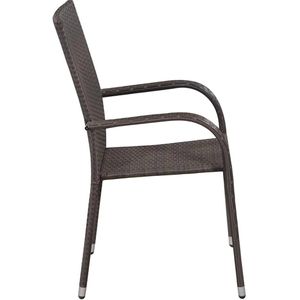 Produktbild für Gartenstuhl vidaXL 44237, Polyrattan