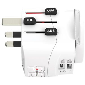 Produktbild für Reiseadapter SKROSS 1.302473 Pro Light USB AC30PD