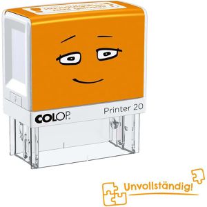 Produktbild für Motivstempel Colop NIO School Unvollständig, aus Kunststoff