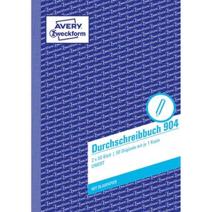 Produktbild für Durchschreibebuch Zweckform 904, A5