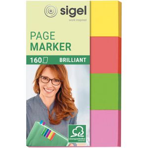 Haftmarker Sigel Page Marker, HN630, Brilliant
