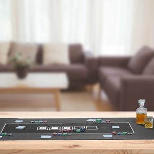 Produktbild für Pokermatte Relaxdays 10034235, 180 x 90 cm