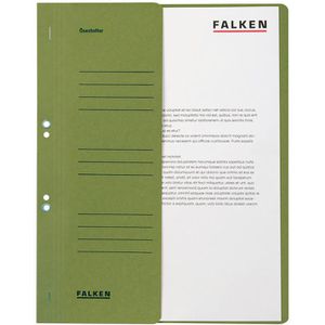 Produktbild für Ösenhefter Falken 80000490, A4, grün