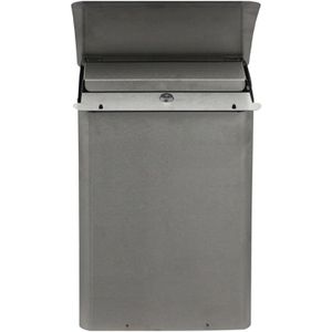 Produktbild für Briefkasten SafePost 14090 ScanPro 14, silber, aus Edelstahl
