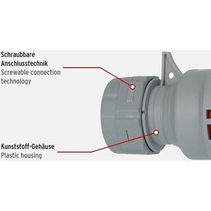 Produktbild für CEE-Stecker Brennenstuhl 1081050020, 5-polig
