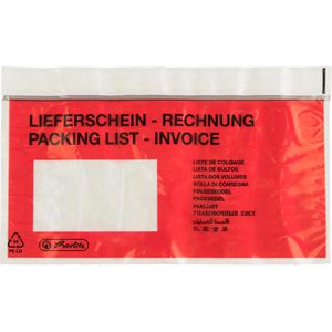 Lieferscheintaschen Herlitz 792705, DIN lang