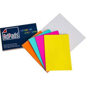 Produktbild für Haftnotizen AdPads Rainbow Edition, bunt