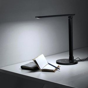 Produktbild für Schreibtischlampe TaoTronics TT-DL13, schwarz, LED, dimmbar