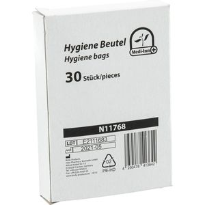 Produktbild für Hygienebeutel Medi-Inn weiß, Folie