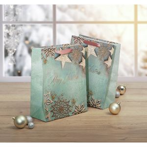 Produktbild für Geschenktüte Sigel GT113, Glamorous Christmas