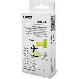 Produktbild für Ohrstöpsel Uvex x-fit 2112133, SNR 37 dB
