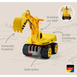 Produktbild für Rutschauto BIG 800055811, Power-Worker Maxi Digger