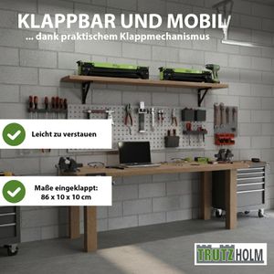 Produktbild für Arbeitsbock Trutzholm 1612, bis 1000 kg