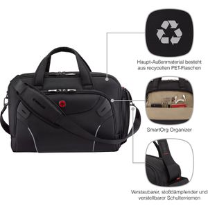 Produktbild für Laptoptasche Wenger Cosmic Brief, 653497, schwarz