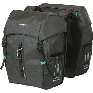 Produktbild für Gepäckträgertasche Basil Discovery 365D M, schwarz, 18 Liter