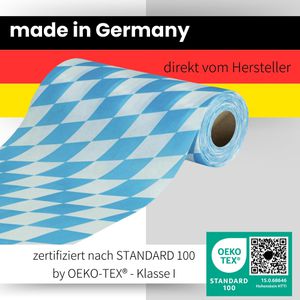 Produktbild für Tischläufer Sensalux Bayernraute, 69701993, waschbar