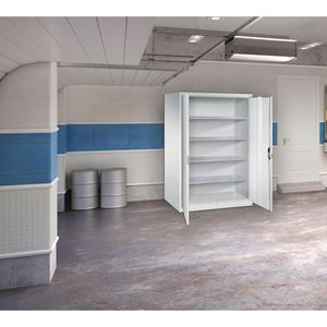 Produktbild für Werkzeugschrank CP-Möbel 8934-00, aus Metall, lichtgrau