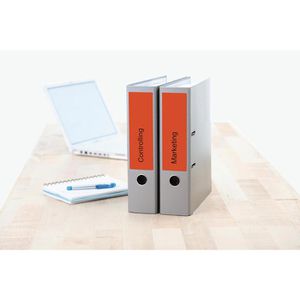 Produktbild für Rückenschilder Herma 4297 Special, rot