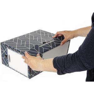 Produktbild für Archivbox Bankers-Box Decor Series, A4+