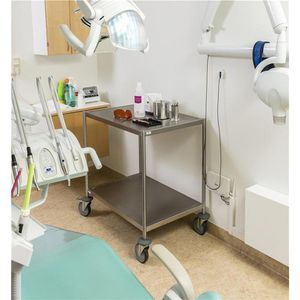 Produktbild für Servierwagen Kongamek KM60350MRU, silber, aus Edelstahl