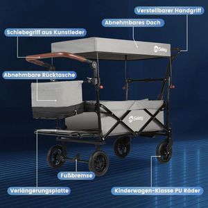 Produktbild für Bollerwagen Sekey FW501, faltbar