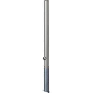 Produktbild für Absperrpfosten Schake 4062F, silber, aus Edelstahl
