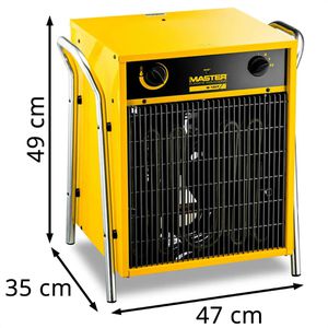 Produktbild für Heizlüfter Master B 15, mit 3 Stufen bis 15000 Watt
