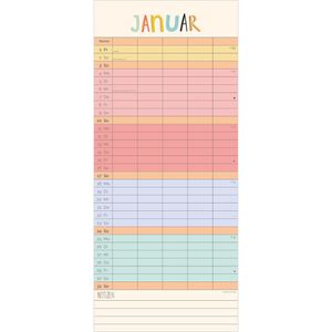 Produktbild für Familienplaner Alpha 113001, Unser buntes Jahr, 2027