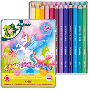 Produktbild für Buntstifte Jolly X-BIG Candy Colours, 3099-0137
