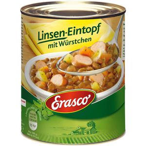 Fertiggericht Erasco Linsen-Eintopf mit Würstchen