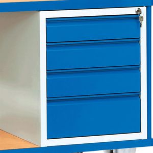 Produktbild für Werkstattwagen Fetra 2474, Tragkraft 600 kg