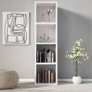 Produktbild für Bücherregal CASARIA Skylar, 109249, weiß