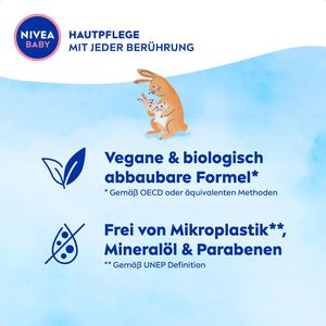 Produktbild für Feuchttücher Nivea Baby Soft &amp; Cream, 228 Tücher