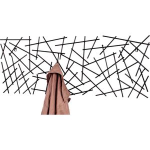 Wandgarderobe Haku-Möbel 42862, Metall