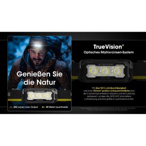Produktbild für Stirnlampe Nitecore HA15 UHE LED, wiederaufladbar