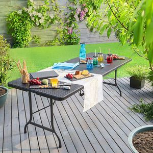 Produktbild für Gartentisch CASARIA 107144, Kunststoff