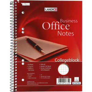 Produktbild für Collegeblock Landre 100050259 Office, A5