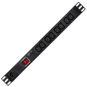 Steckdosenleiste LogiLink PDU8A02, ohne Zuleitung