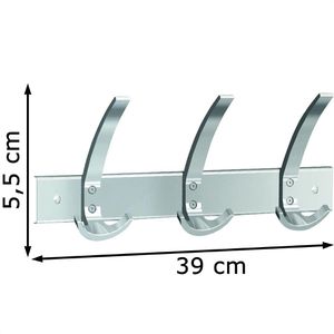 Produktbild für Kleiderhaken Kerkmann Public, 6402, aus Metall