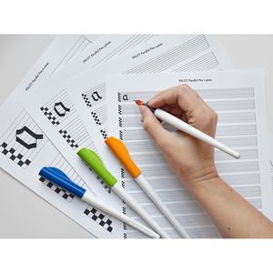 Produktbild für Kalligraphie-Stift Pilot Parallel Pen 1.5, weiß/rot